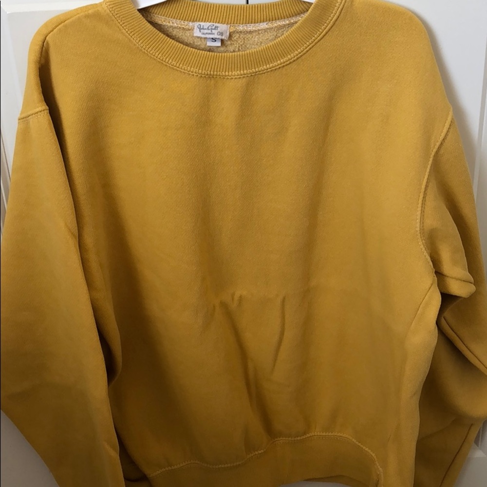 yellow brandy sweatshirt